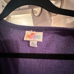 LuLaRoe Lavender Knit Top